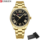Relógio Feminino Curren Fashion Casual LUXO