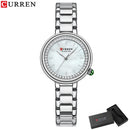 CURREN Relógio Feminino Luxo Minimalista